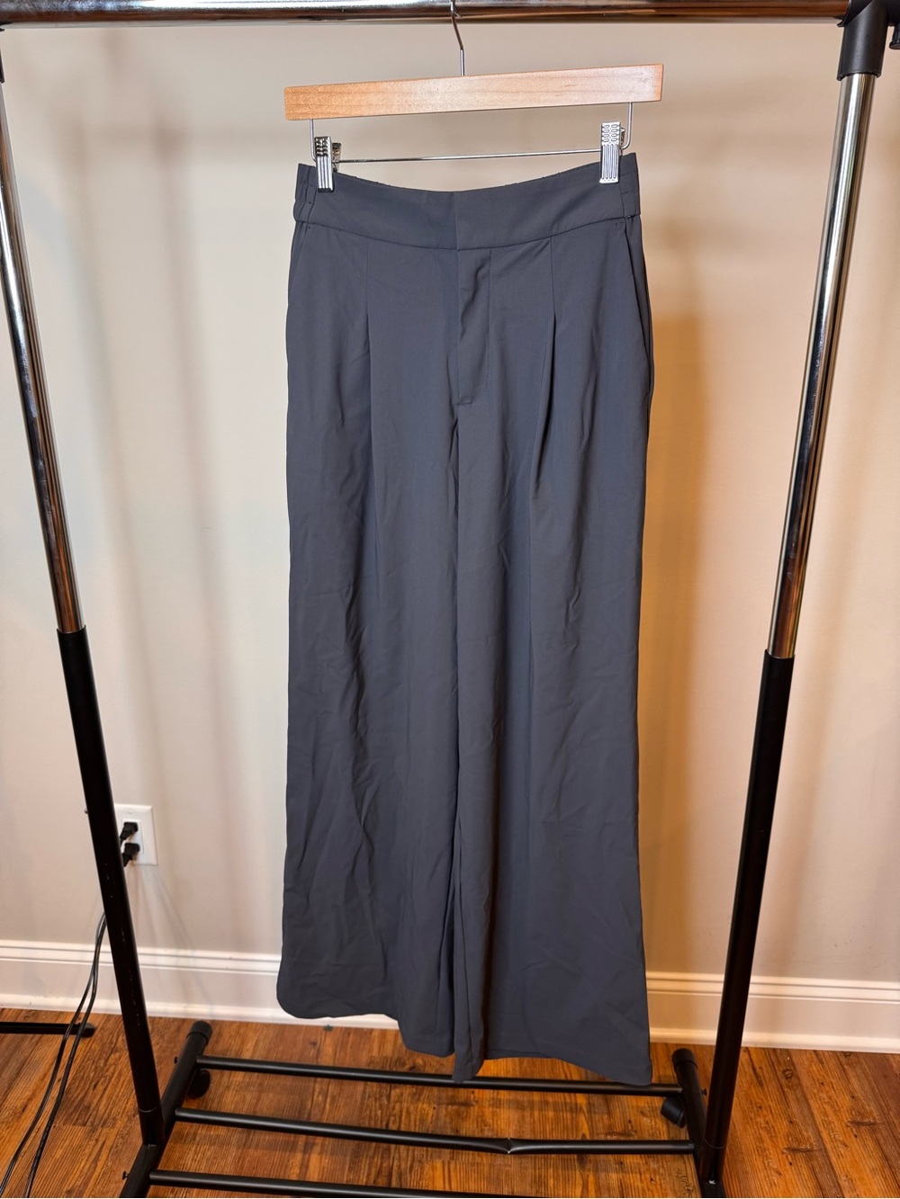 Athleta Pinnacle high-Waist Wide Leg Trousers — Charcoal Gray - Picture 5 of 6